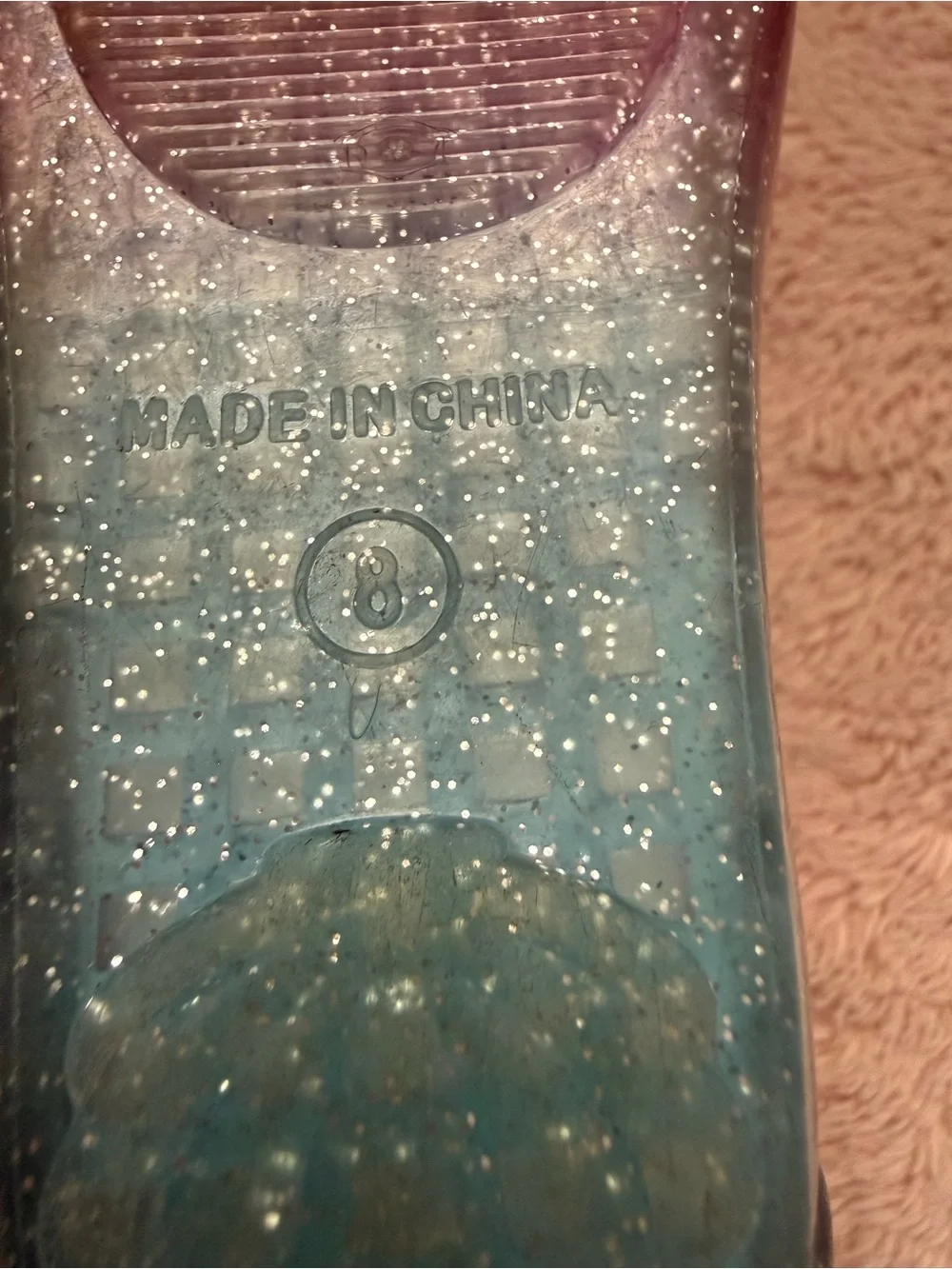 Disney Little Mermaid Jelly Shoes